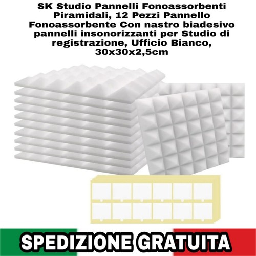 Pannelli fonoassorbenti - 12,