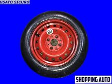 RUOTA DI SCORTA RUOTINO FIAT PUNTO PANDA 4 FORI PIRELLI S135/80 B13 82M