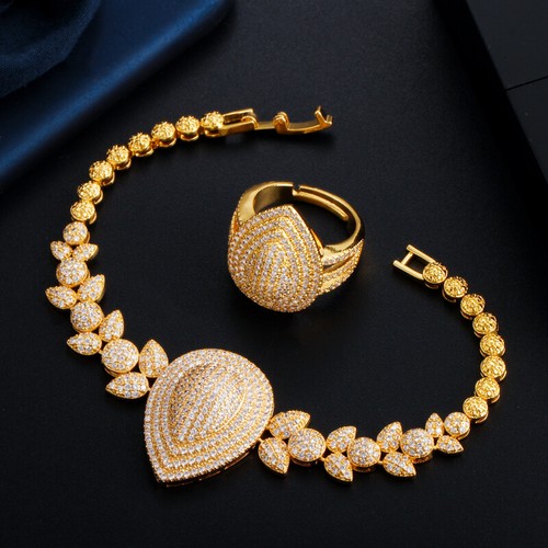 Bracciale goccia foglia grande