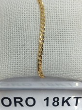 Bracciale in oro giallo 750 18