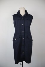 ASPESI VESTITO A CAMICIA DONNA TG. 42  DRESS WOMAN ITALY CASUAL VINTAGE COTONE