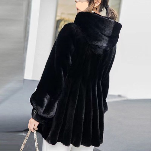 Cappotto pelliccia visone - , 100%