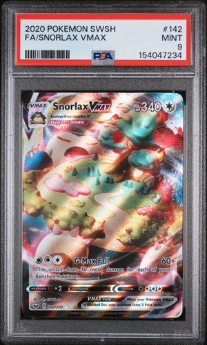 Snorlax vmax pokemon spada - vmax,