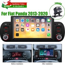 7"  Autoradio touchscreen Bluetooth For Fiat Panda 2013-2020 GPS CarPlay Android