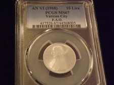 10 Lire 1968 CITTÀ DEL