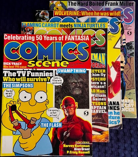 Comics scene 18 21 - #16,, 17,