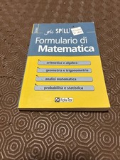 Formulario di Matematica - Gli spilli fissano le idee - Alpha Test