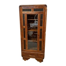 Credenza vetrinetta vintage anni 60 70 legno teak