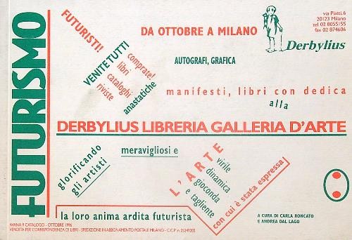 Futurismo derbylius libreria - futurismo.,