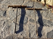 Vecchi tinivelli,attrezzo antico da falegname per forare il legno Vintage Epoca