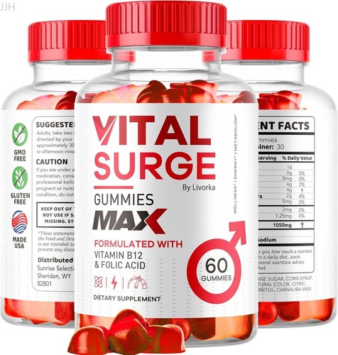 Vital surge gomma maschile - surge,