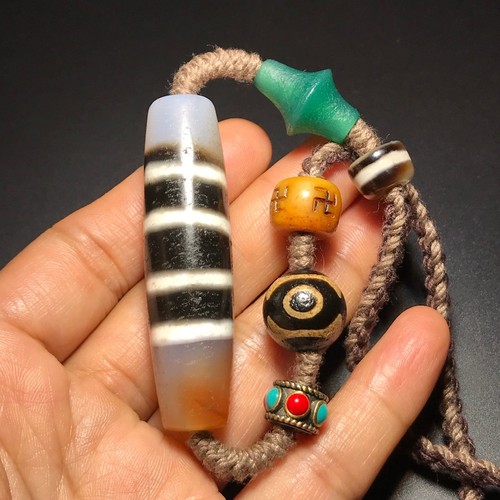 Collana unica tibetana antica