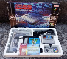 Console Super Nintendo snes Super Mario World PAL ITALIAN GIG