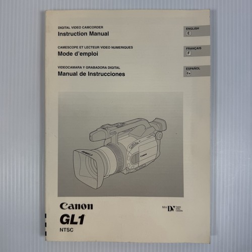 Canon gl1 ntsc minidv - ntsc,