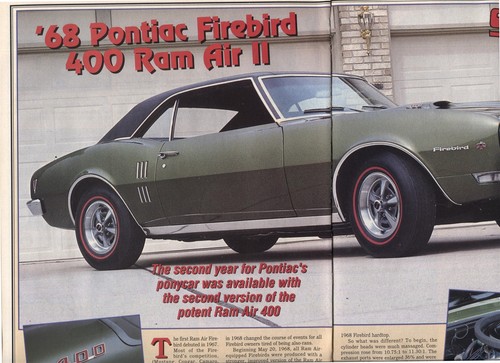 Pontiac firebird 400 - pontiac, hardtop