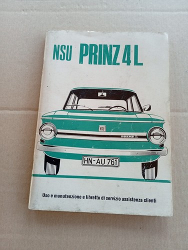 Nsu prinz libretto - prinz, uso