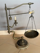 bilancia Stadera in ottone XIX