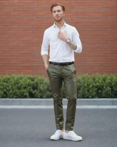 Pantalone uomo elegante