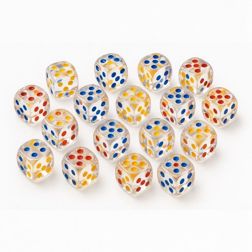 Set 18pz dadi gioco mm - 18pz, a