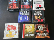 Patricia Cornwell 8 Audio CD Books: 7 Kay Scarpetta Novels and The Front