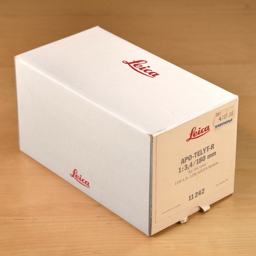 Scatola vuota per leica - scatola,