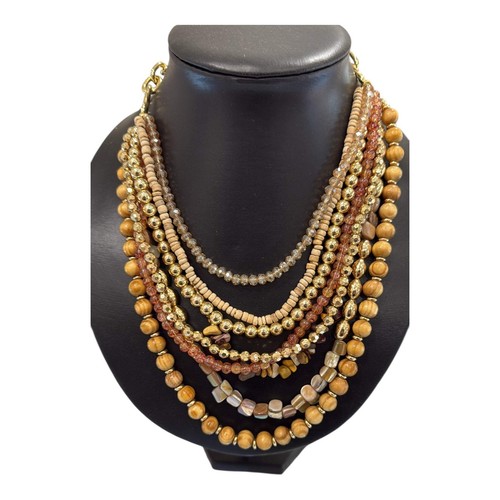 Collana multistrato etnica