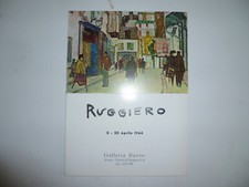 Amedeo Ruggiero Galleria Russo Roma 1964