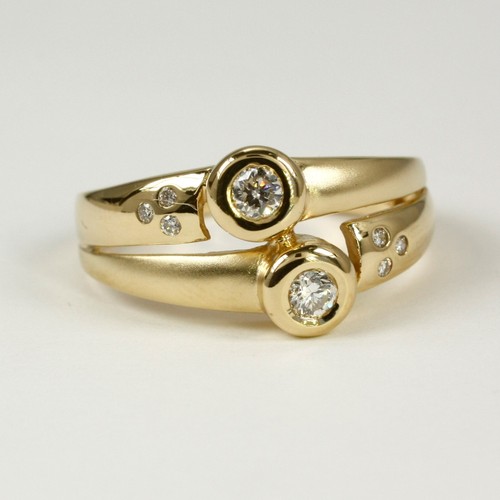 Anello 585 oro - giallo, 14