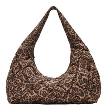 Borsa a tracolla Liebeskind Berlin nylon Bo Hobo L borsa Leo marrone chiaro nera