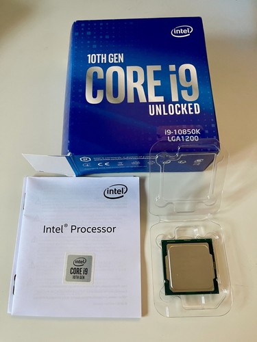 Intel core 10850k - core, 10‑core
