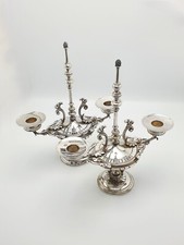 Coppia di antichi candelabri