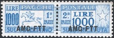 Trieste A 1954 Pacchi postali