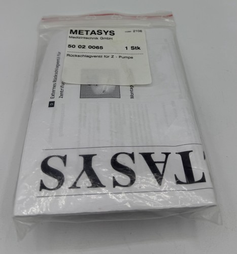 Metasys valvola non ritorno - di,