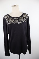 TRUSSARDI JEANS MAGLIONE DONNA TG. L WOMAN CASUAL SWEATER VINTAGE