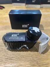 Vintage Mont Blanc 50ml Ink Bottle Blue  New Old Stock