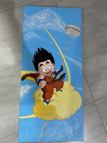 Quadro dragon ball - quadro, goku