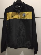 BRASILE NAZIONALE CALCIO. GIACCA TUTA IN MICROFIBRA NIKE TG YL 12-13 ANNI