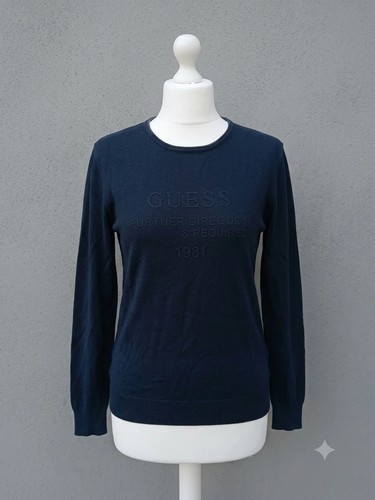 Maglione guess blu scuro - maglione,