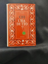 GIUSEPPE  FUMAGALLI       CHI  L' HA  DETTO       1946