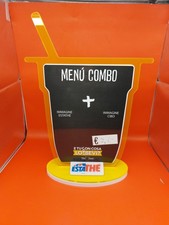 Menù Combo Estathé Ferrero Pubblicitario Barra Pub Banco Collezione