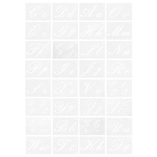  32 fogli di stencil a muro