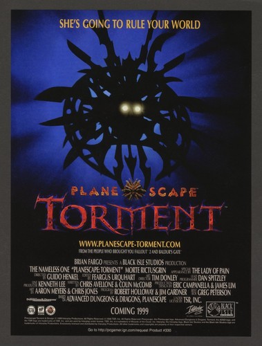 Planescape torment game - pc,