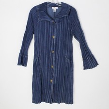 Flair Cappotto In Denim Blu