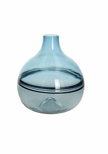 Tognana vaso bombato riga blu - vaso,