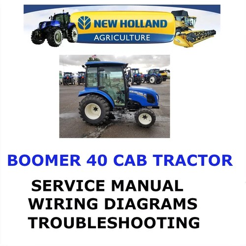 New holland boomer cab - boomer,