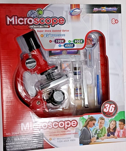 Microscopio giocattolo set - microscopio,