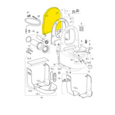 Coperchio Geberit AquaClean Mera