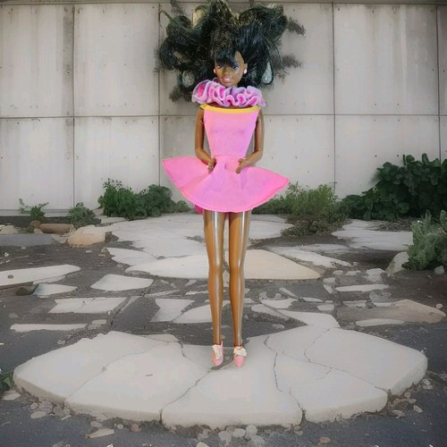 Barbie bambola afroamericana - ,