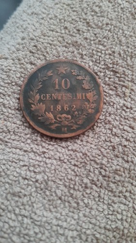 Centesimi 1862 vittorio - 1862, m