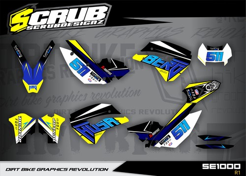 Adesivo grafica enduro decoro